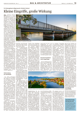 10/10/2025 / Kleine Eingriffe, große Wirkung / Otto Wurzer, Florian Paukner