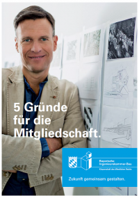 Broschüre 5 Gründe für die Mitglieschaft