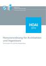 HOAI 2013 - Honorarordnung für Architekten und Ingenieure 