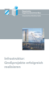 Infrastruktur: Großprojekte erfolgreich realisieren