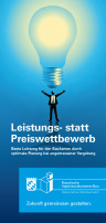 Leistungs- statt Preiswettbewerb