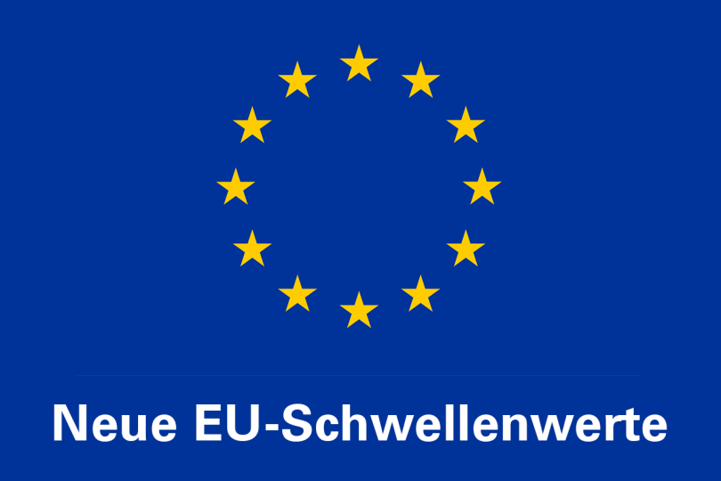 Neue EU-Schwellenwerte 