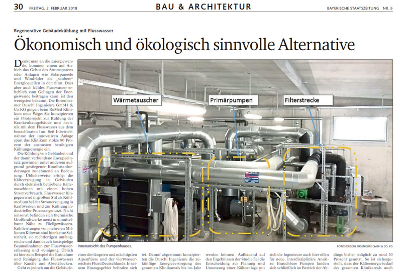 Bayerische Staatszeitung stellt Projekte von Kammermitgliedern vor