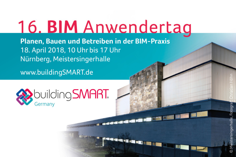 16. buildingSMART-Anwendertag am 18. April 2018