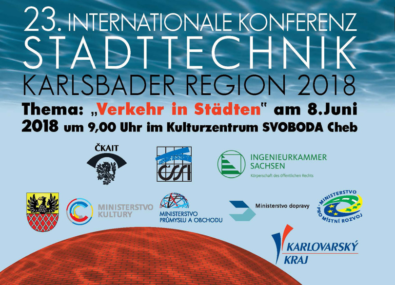 23. Internationale Konferenz Stadttechnik am 8. Juni 2018 in Cheb