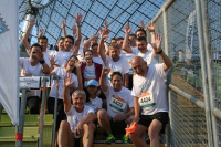 Das Kammerteam beim B2RUN Firmenlauf im Münchner Olympiastadion