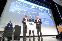 Bayerischer Ingenieurpreis 2019 für die Segmentbrücke Bögl
