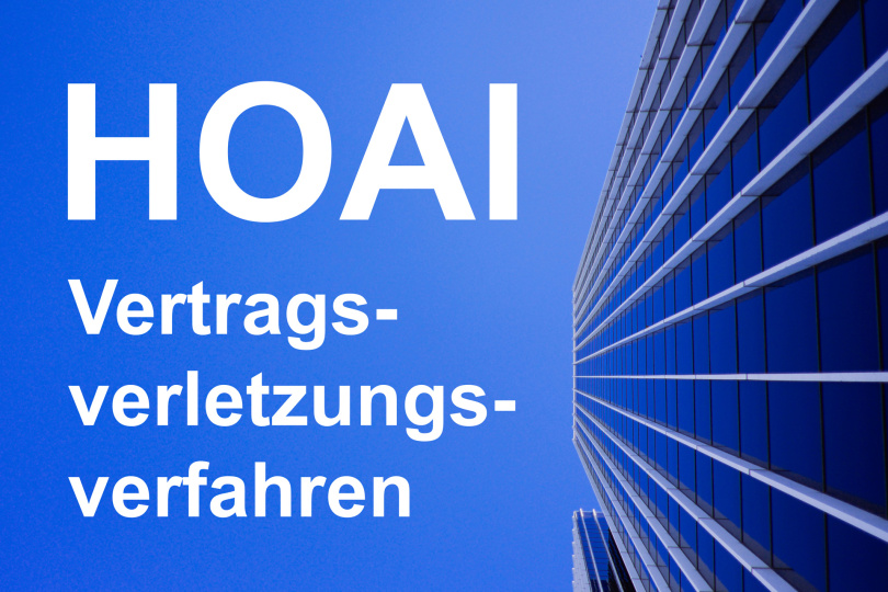 HOAI-Vertragsverletzungsverfahren: Schlussanträge auf 28.02.2019 verschoben