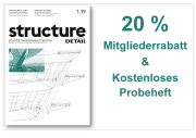 Fachmagazin structure: 20 % Mitgliederrabatt und kostenloses Probeheft