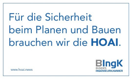 HOAI Vertragsverletzungsverfahren: Für die Sicherheit beim Planen und Bauen brauchen wir die HOAI