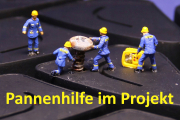 Pannenhilfe im Projekt - 19. März 2019 - München
