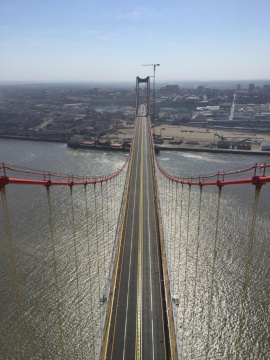 Maputo-Katembe Brücke in Mosambik