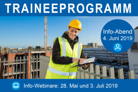 Traineeprogramm für junge Ingenieure