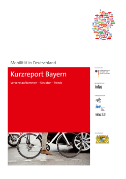 Studie "Mobilität in Deutschland"