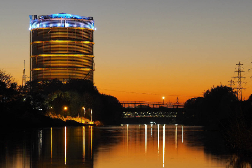 Gasometer Oberhausen ist Historisches Wahrzeichen der Ingenieurbaukunst