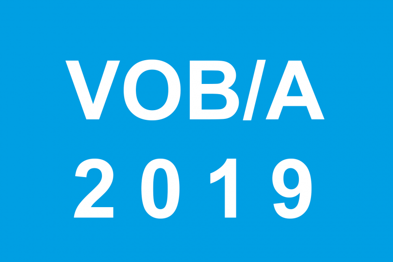 Neufassung der VOB Teil A 2019 am 15.09.2019 in Kraft getreten