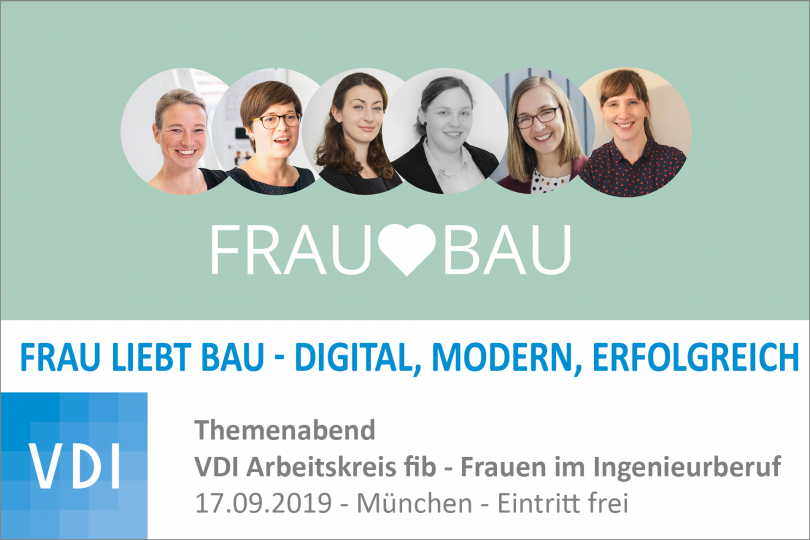 Frau liebt Bau: Digital, modern, erfolgreich - 17.09.2019 - München