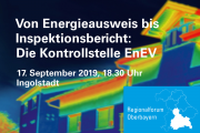 Regionalforum Oberbayern: Kontrollstelle EnEV - 17.09.2019 - Ingolstadt