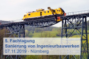 5. Fachtagung Sanierung von Ingenieurbauwerken - 07.11.2019 - Nürnberg