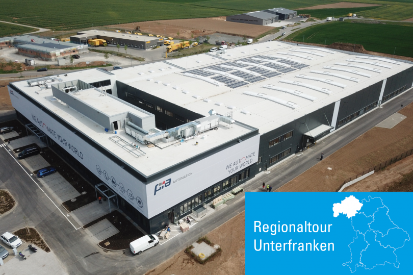 Besichtigung: Neubau Fertigungshalle und Bürogebäude der PIA Automation Group - 17.10.2019 - Bad Neustadt/Saale