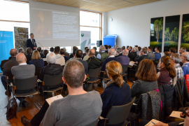 Thomas Herbert bei seinem Vortrag