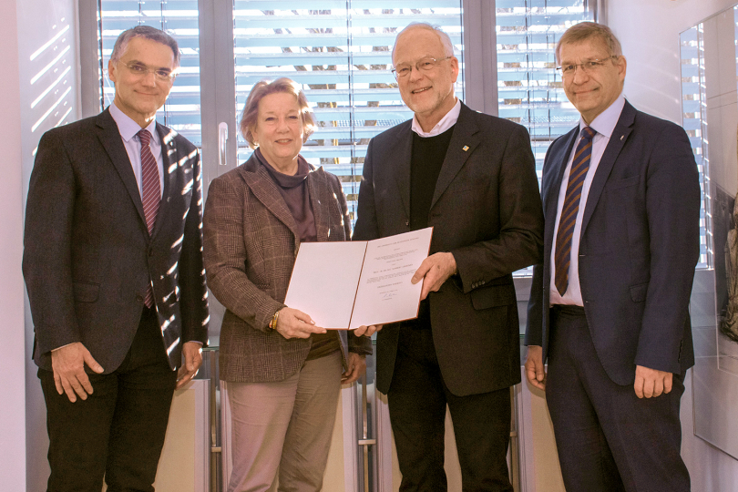 Prof. Dr. Norbert Gebbeken wird Exzellenter Emeritus der Universität der Bundeswehr München