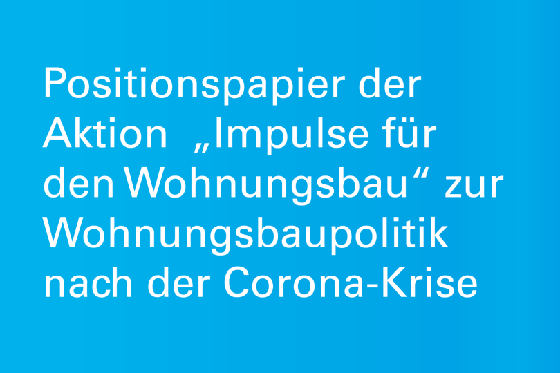 Bau-Fonds als Schutzschirm für genehmigte Wohnungen