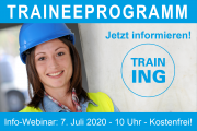 Traineeprogramm - Info-Webinar - 07.07.2020 