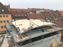 Projekt: Holzschale Synagoge, Regensburg - © Foto: Stefan Katzlinger/Marcus Ebener