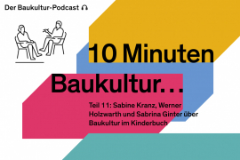 Zum Baukultur-Podcast mit Sabine Kranz und Werner Holzwarth 