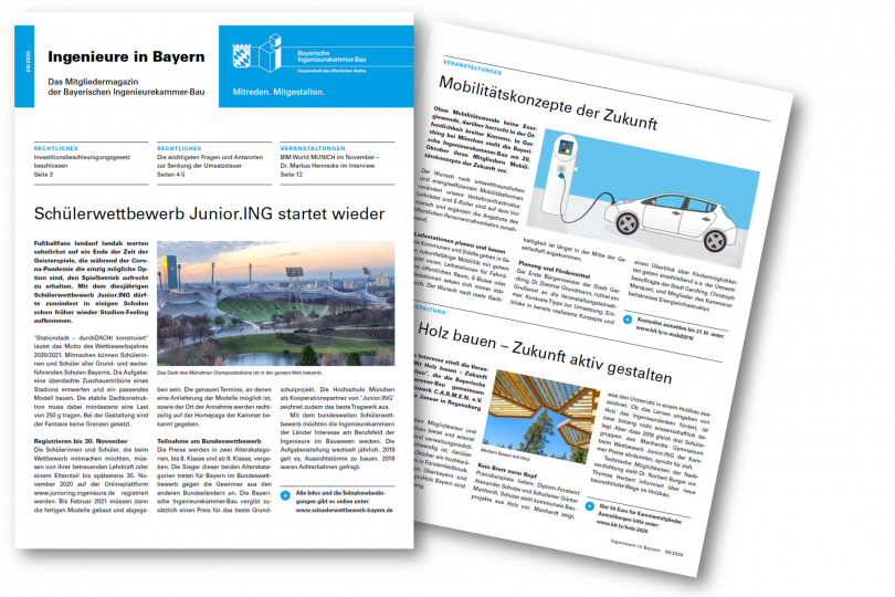 Ingenieure in Bayern: September-Ausgabe jetzt online