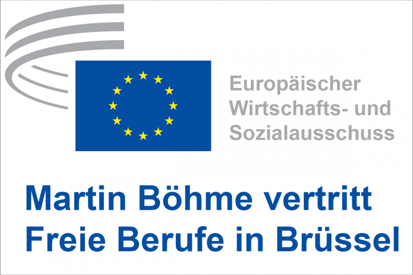 Martin Böhme vertritt Freie Berufe im Europäischen Wirtschafts- und Sozialausschuss 
