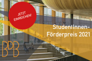 BDB lobt StudentInnenförderpreis 2021 aus