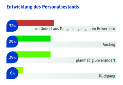 Entwicklung Personalbestand