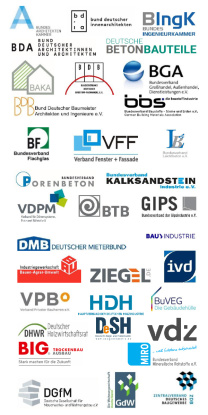 DieUnterstützer der Aktion "Impulse für den Wohnungsbau"