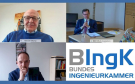Dr.-Ing. Heinrich Bökamp, Dr. Michael Güntner und Martin Falenski