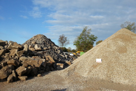 Beton- und Bauabbruchmaterial (Foto: Julia Bergmeister)