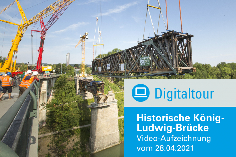 Digitaltour: Sanierung der König-Ludwig-Brücke in Kempten - Video jetzt online!