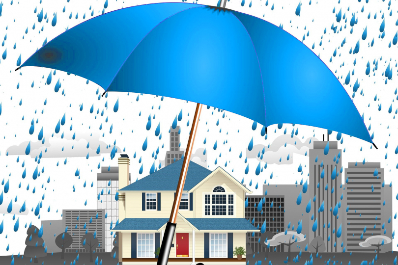 Das Haus vor der Witterung schützen