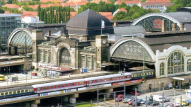 Hauptbahnhof Dresden - Foto: Ulrich Windoffer