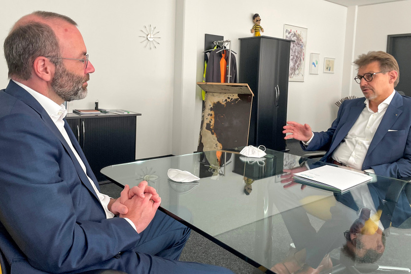 Kammer trifft Europaabgeordneten Manfred Weber