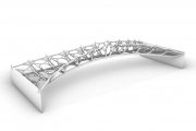 Leichte Beton-Brücken aus dem 3D-Drucker: Neues Verfahren soll Materialeinsparung und komplexe Geometrien ermöglichen