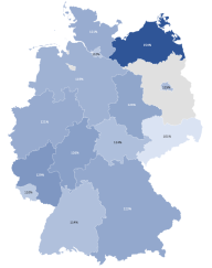 Abbildung 6: Preisentwicklung bei LB 031 Metallbauarbeiten inkl. LB 035 im Zeitraum von Februar 2021 bis September 2021