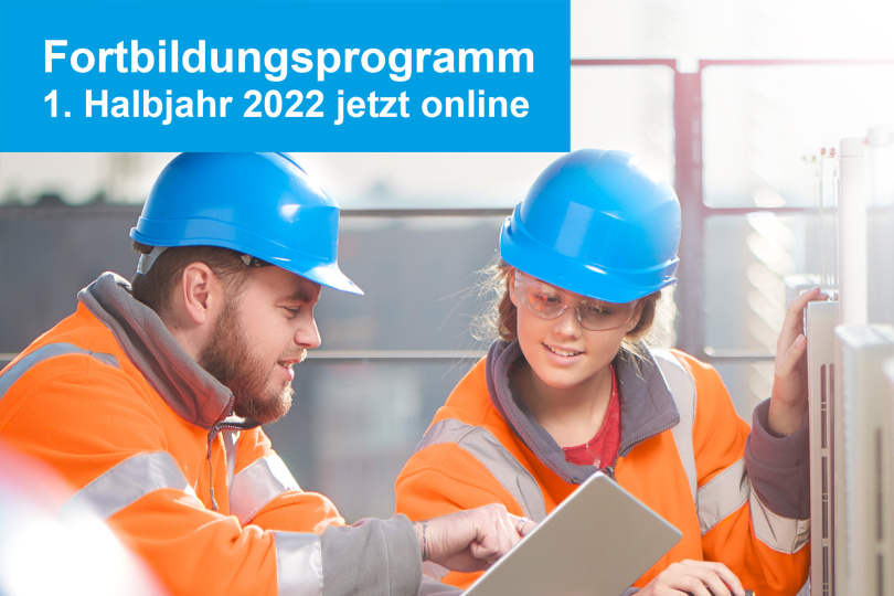 Neues Fortbildungsprogramm für 1. Halbjahr 2022 online