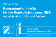 Wir suchen: Referent/in (m/w/d) für die Kontrollstelle gem. GEG 