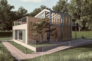 Solar Decathlon Europe: Richtfest beim Projekt "levelup" der TH Rosenheim