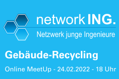MeetUp - Gebäude-Recycling - 24.02.2022 - Online - Kostenfrei!