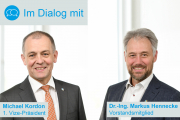 Im Dialog mit 1. Vize-Präsident Michael Kordon und Vorstand Dr.-Ing. Markus Hennecke - 30.03.2022 - Online - Kostenfrei!