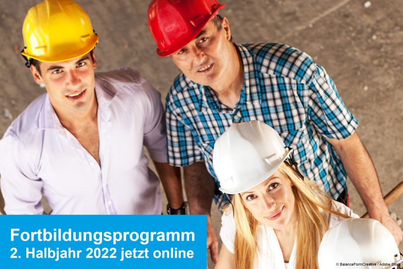 Neues Fortbildungsprogramm für 2. Halbjahr 2022 online