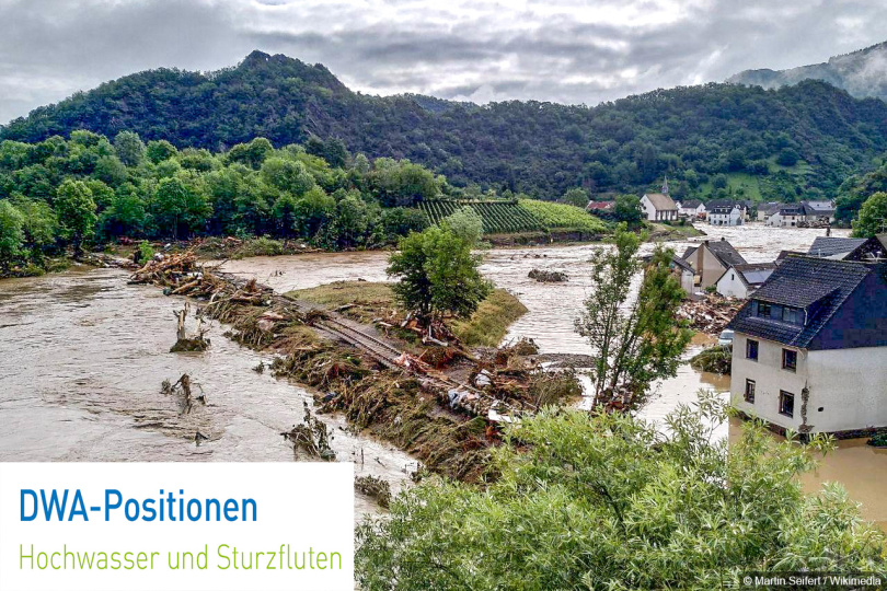 DWA legt Positionspapier „Hochwasser und Starkregen“ vor